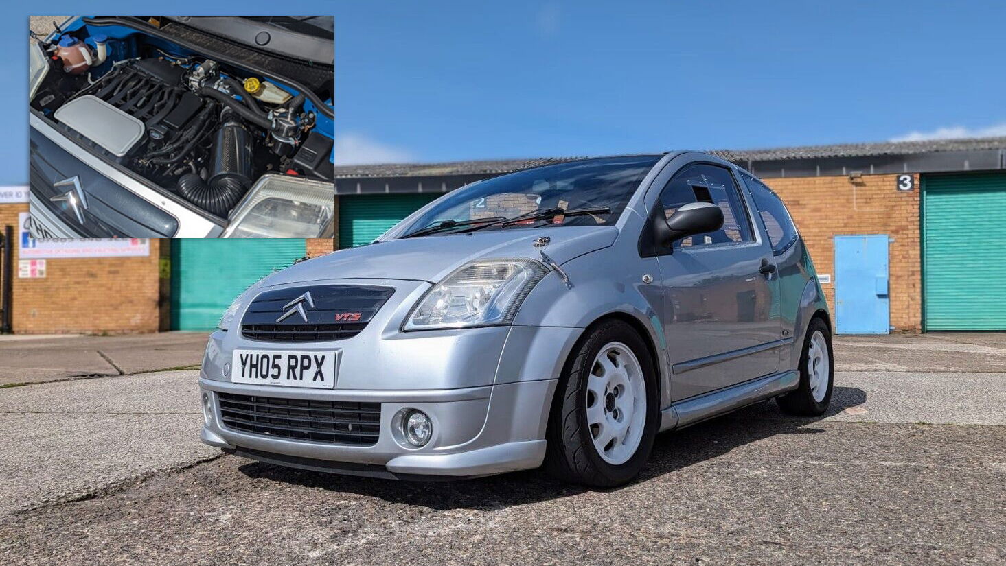 A VW VR5 In A Citroen C2 Is The Engine Swap You Didn't Expect